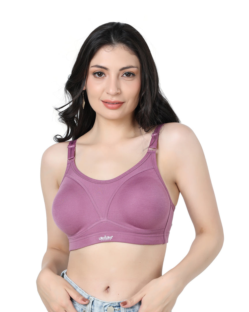 All Days Comfortable non padded Full Coverage bra Assorted colour 6 Pcs Pack