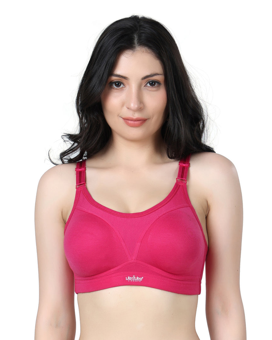 All Days Comfortable non padded Full Coverage bra Assorted colour 6 Pcs Pack