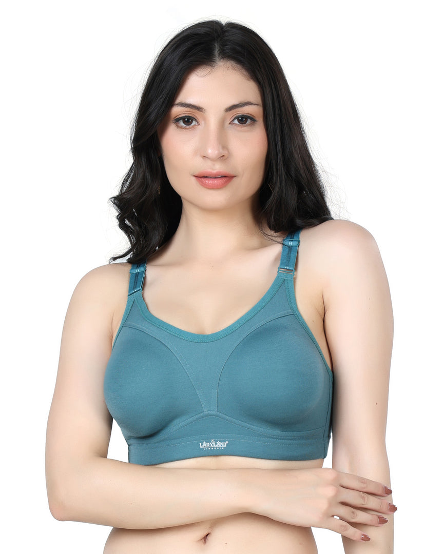 All Days Comfortable non padded Full Coverage bra Assorted colour 6 Pcs Pack