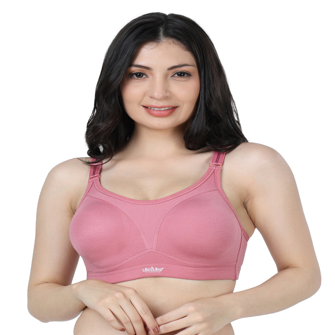 All Days Comfortable non padded Full Coverage bra Assorted colour 6 Pcs Pack