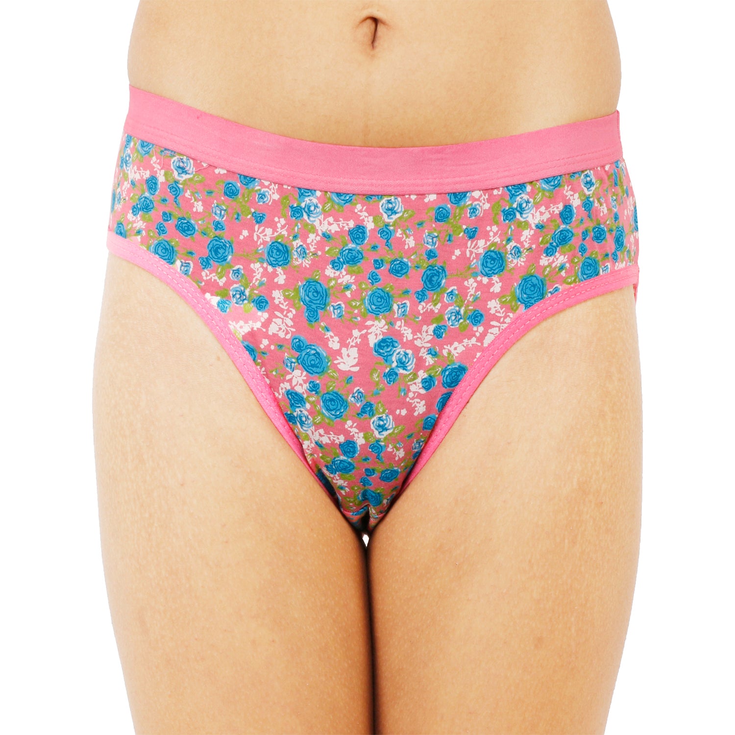 Women Full Coverage Printed Hipster Panty 12 Pcs Pack