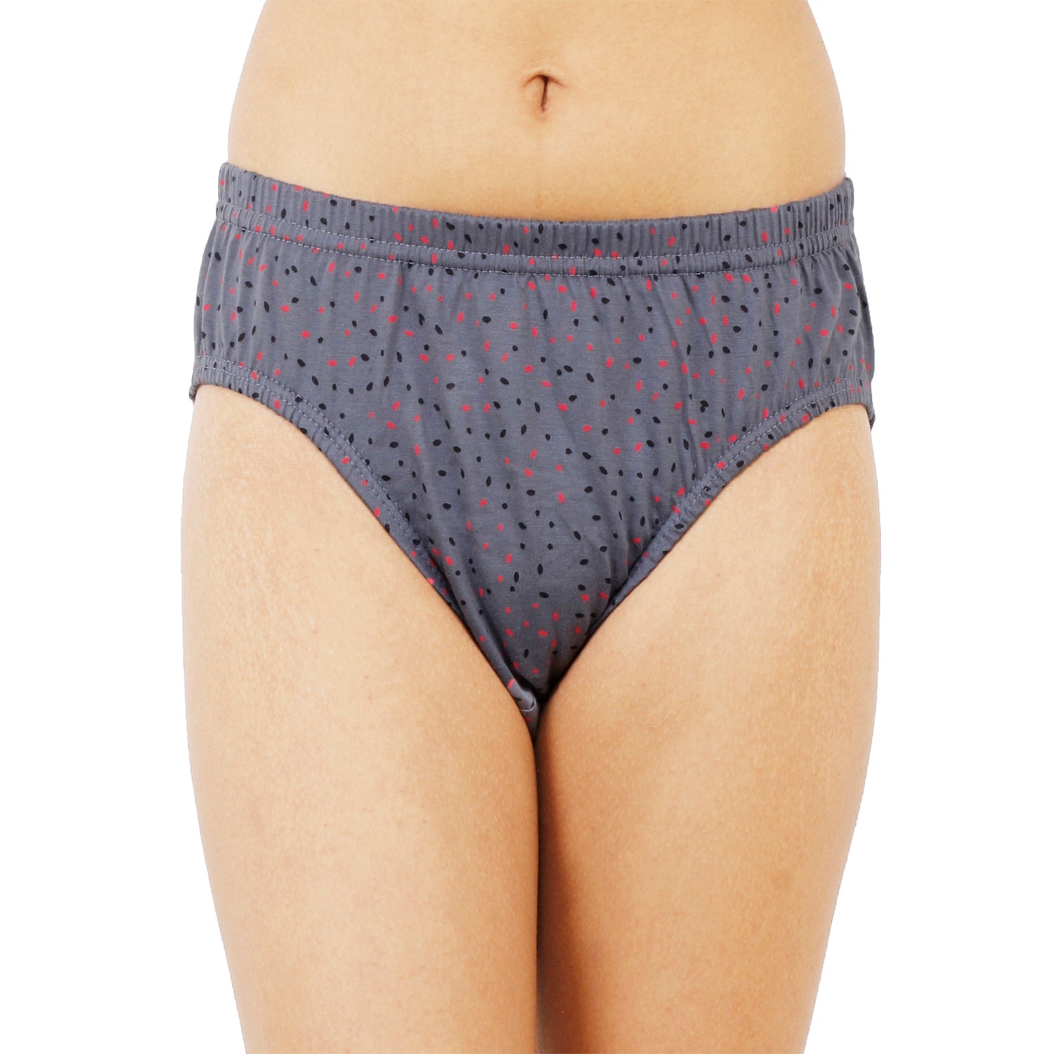 Women Full Coverage Printed Hipster Panty Assorted Colour 12 Pcs Pack