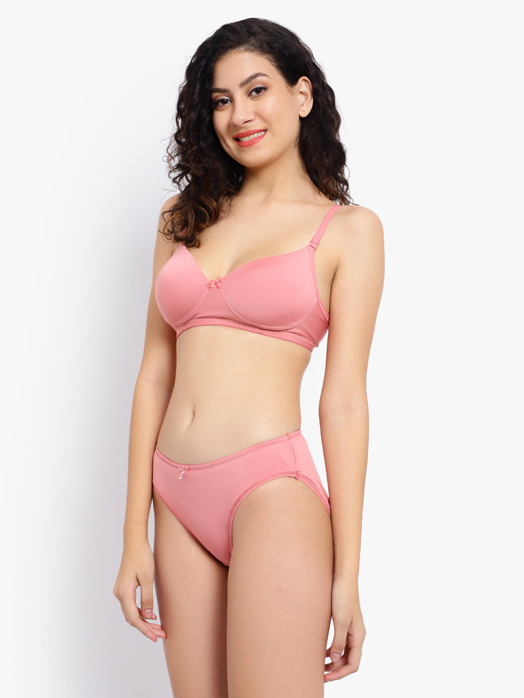 Lycra Light Padded Set Assorted Colour 4 Pcs Pack