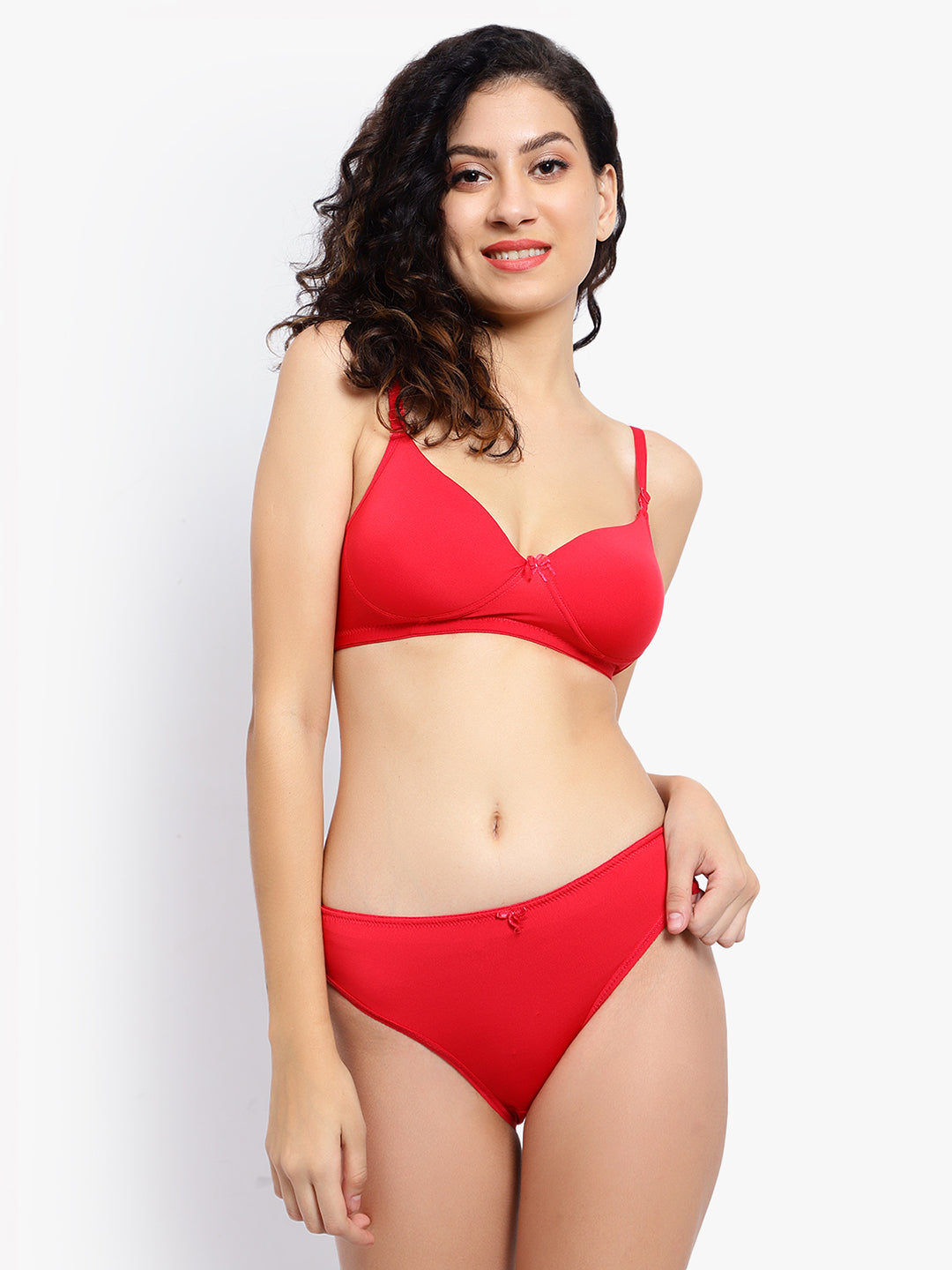 Lycra Light Padded Set Assorted Colour 4 Pcs Pack