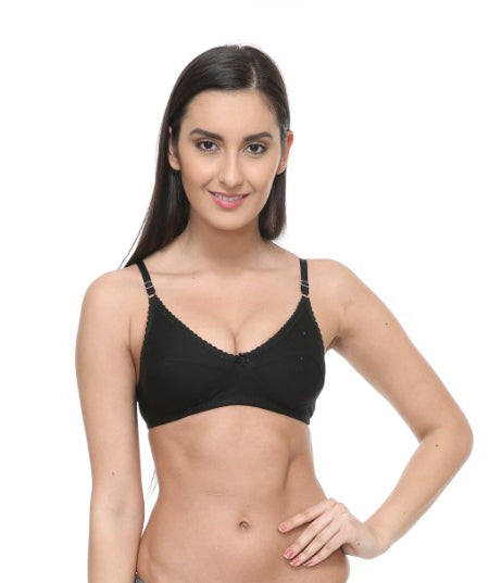 Daily Use Regular Bra Assorted Colour 6 Pcs Pack