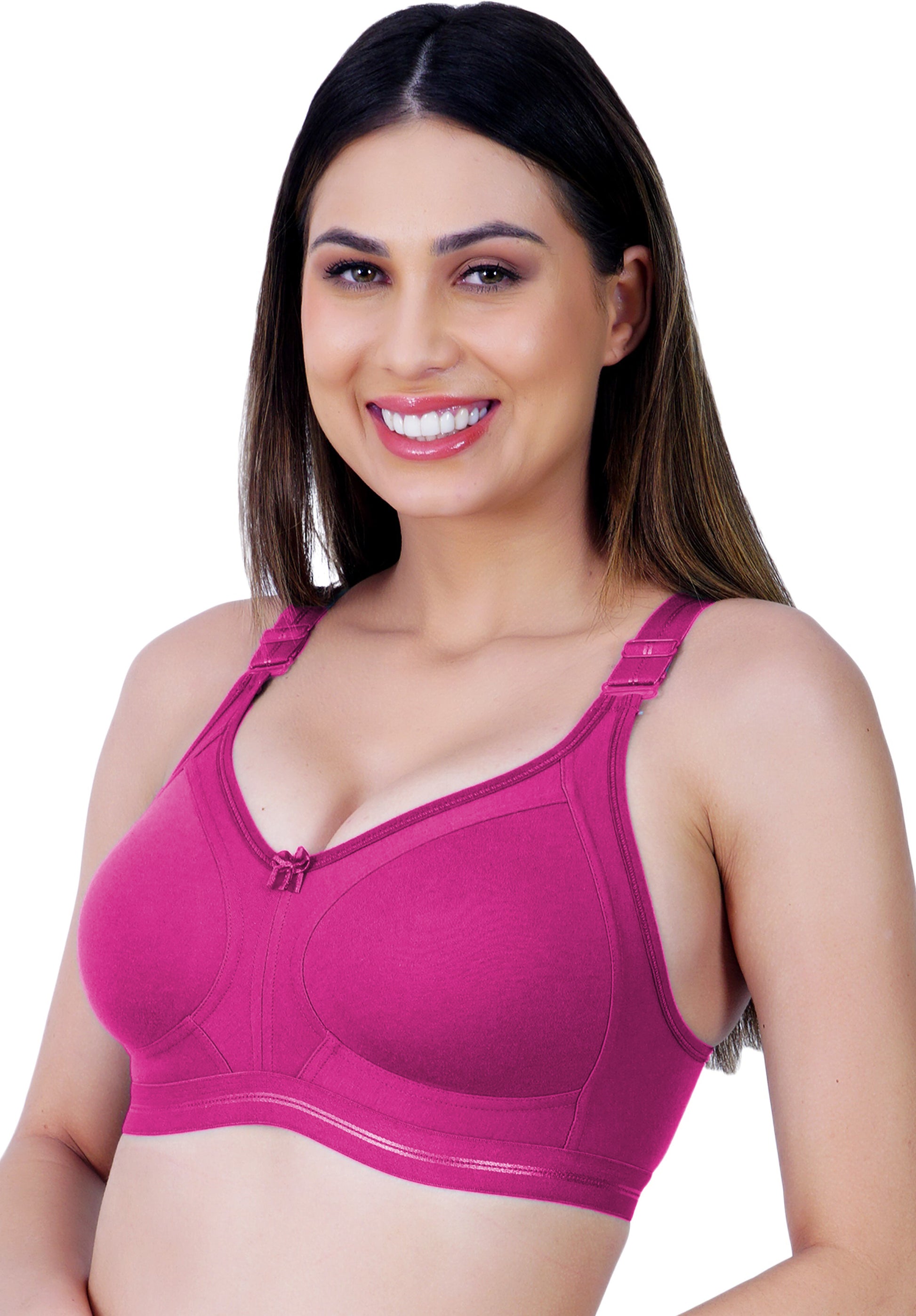 All Days Comfortable non padded Full Coverage bra Assorted colour 6 Pcs Pack