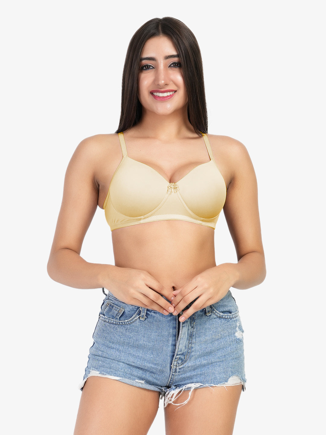 Women Full Coverage Lightly Padded Bra Assorted Colour 6 Pcs Pack