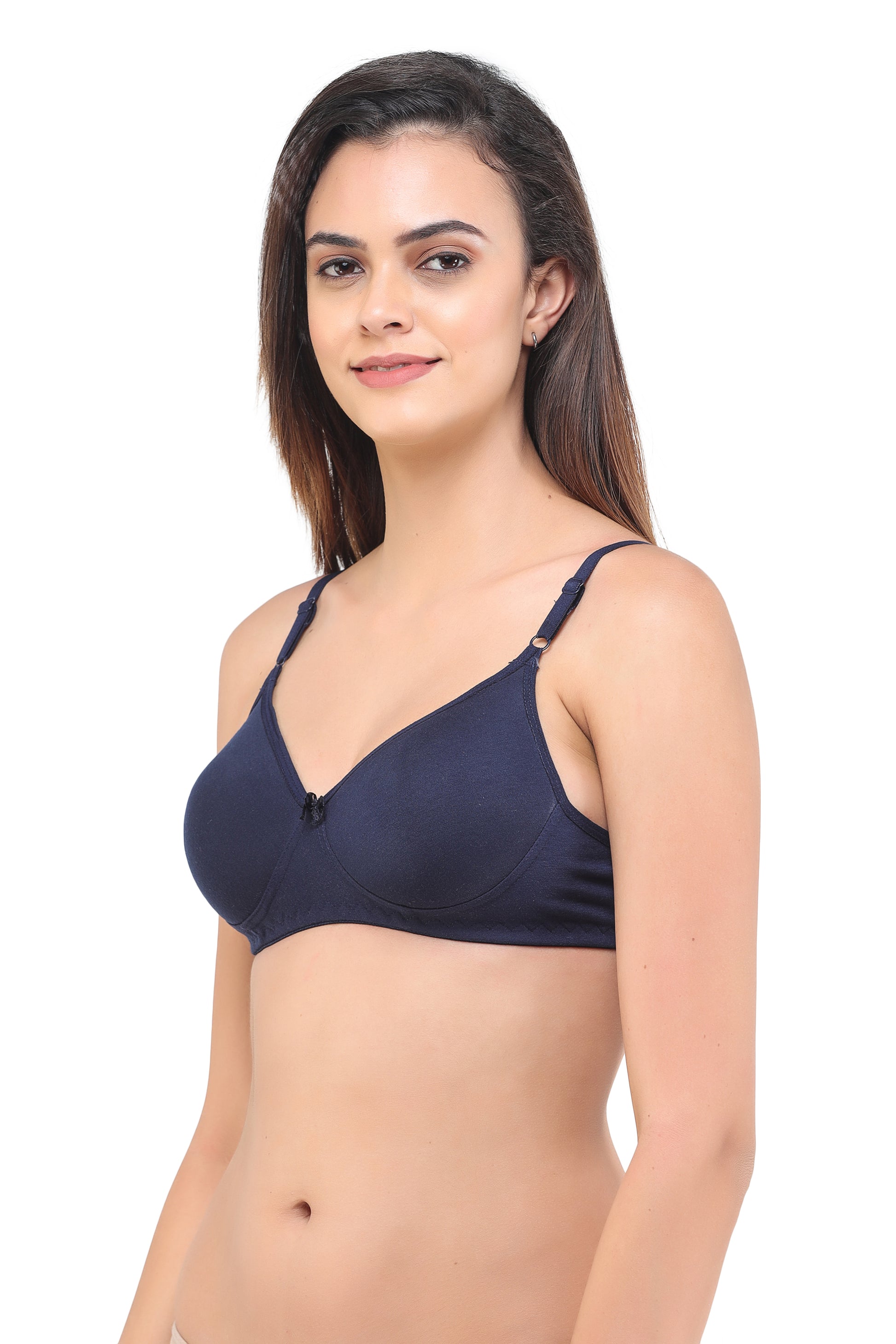 Light Padded Bra Seamless Assorted Colour 6 Pcs Pack