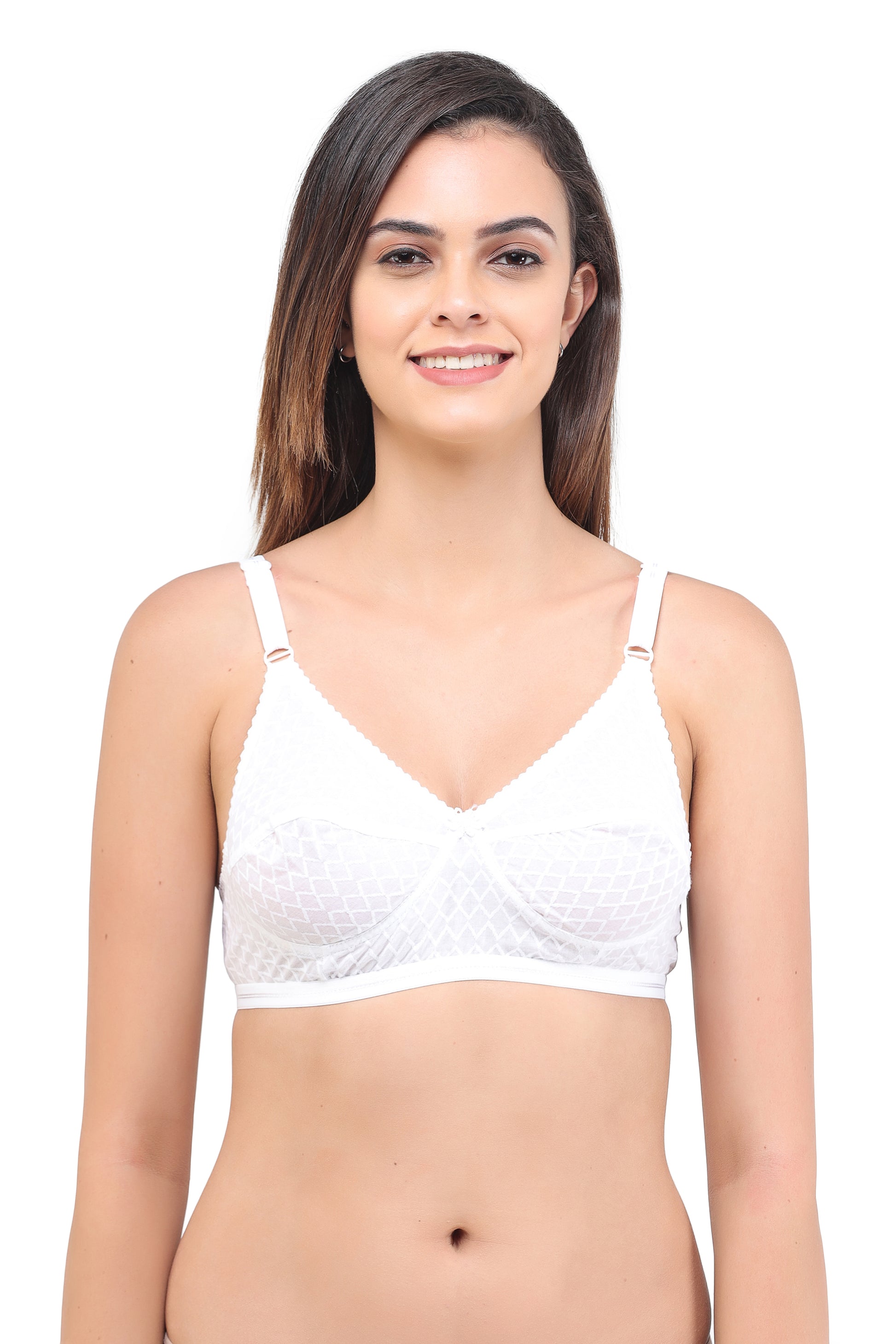 100% Cotton Bra For Regular Use Assorted Colour 6 Pcs Pack