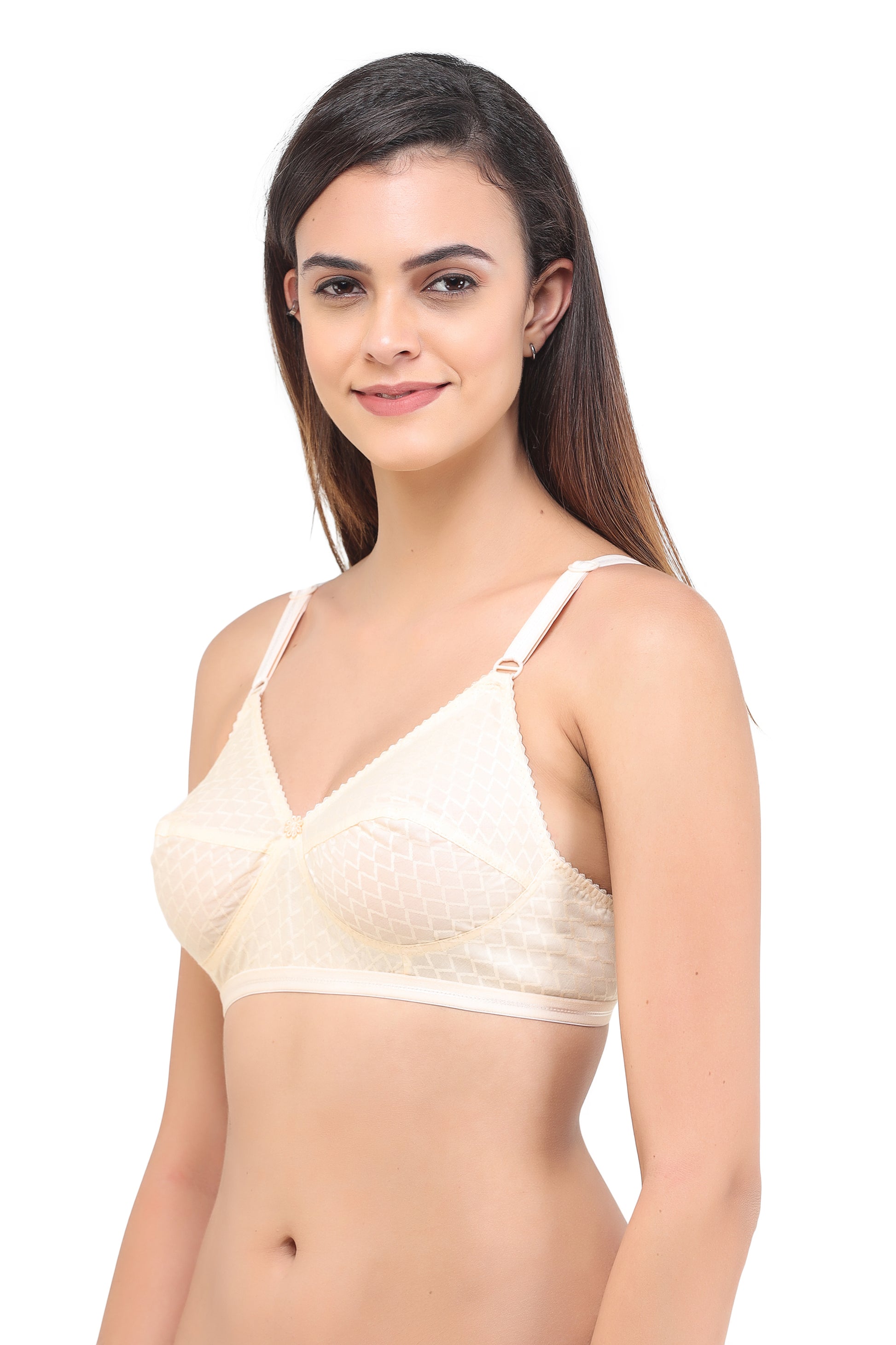 100% Cotton Bra For Regular Use Assorted Colour 6 Pcs Pack