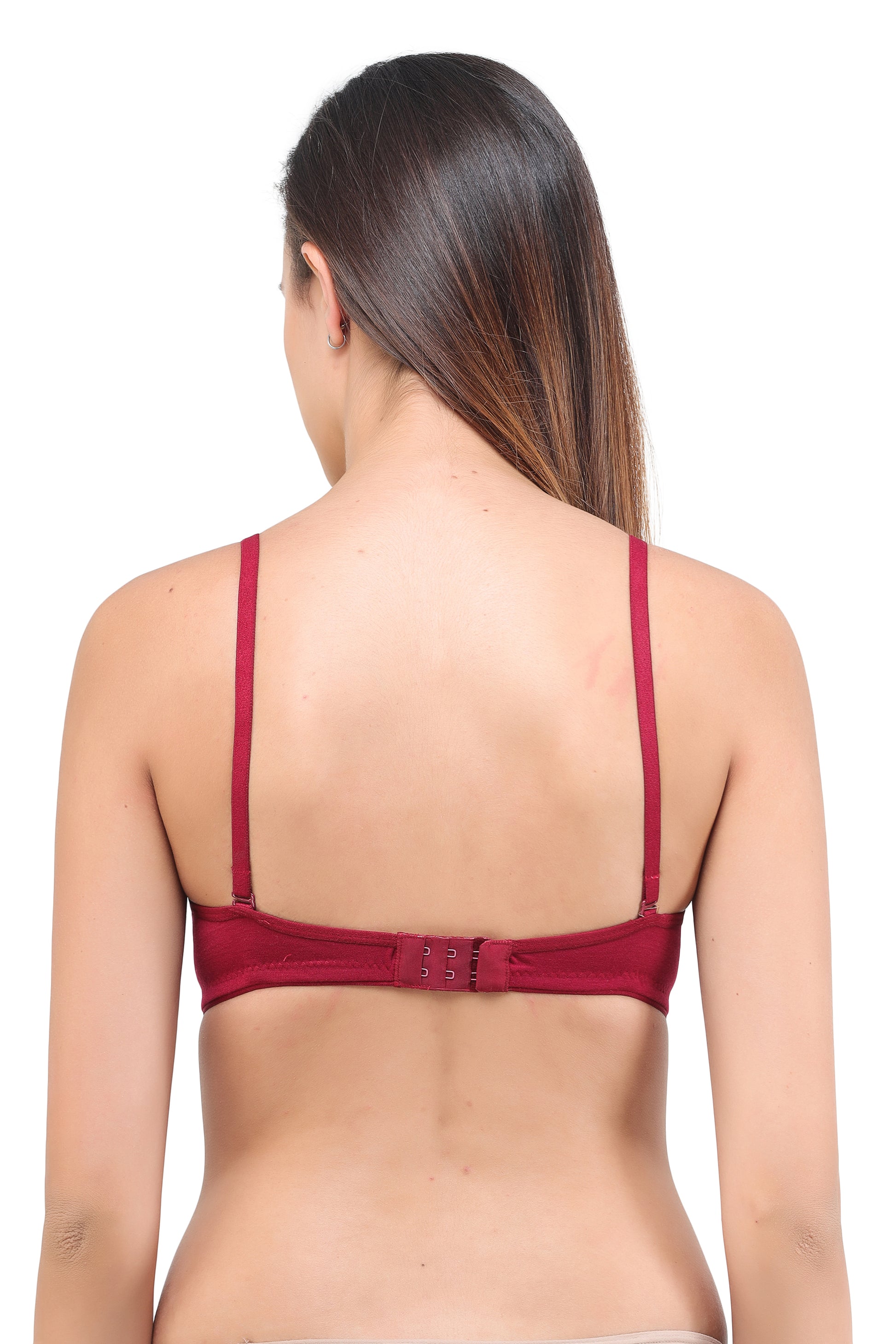 Seamless Detecheble Bra Assorted Colour 6 Pcs Pack