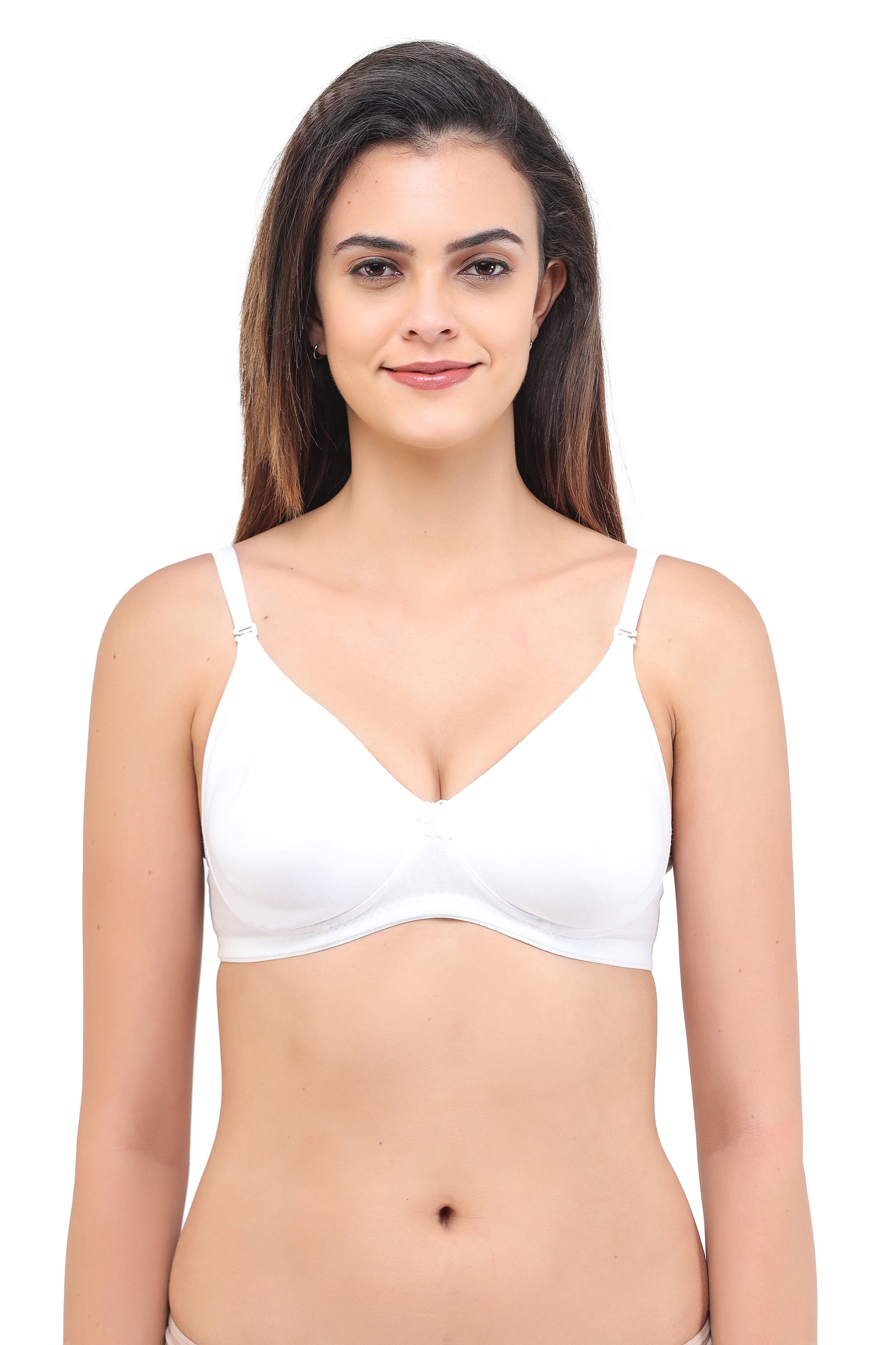 Seamless Detecheble Bra Assorted Colour 6 Pcs Pack
