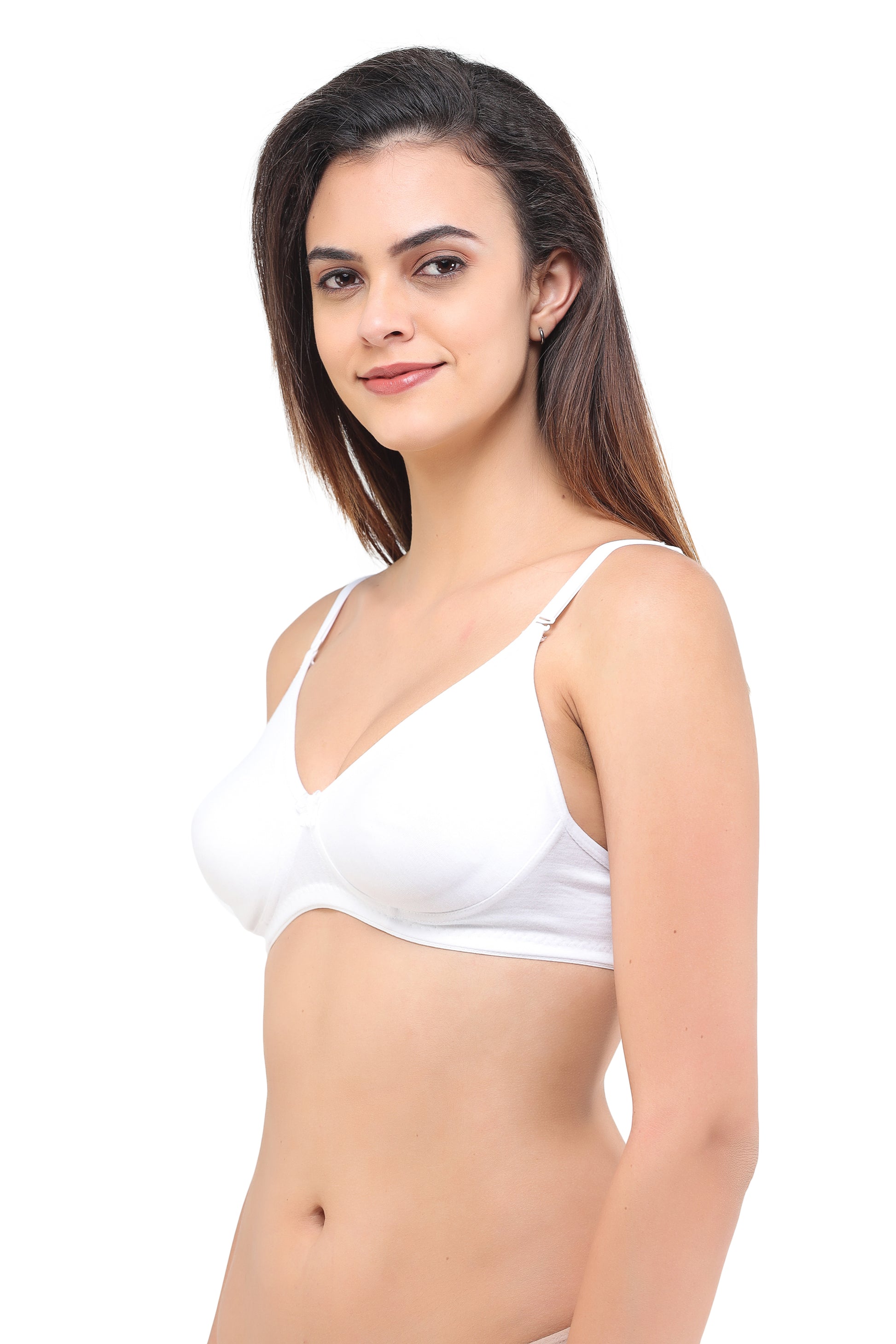 Seamless Detecheble Bra Assorted Colour 6 Pcs Pack