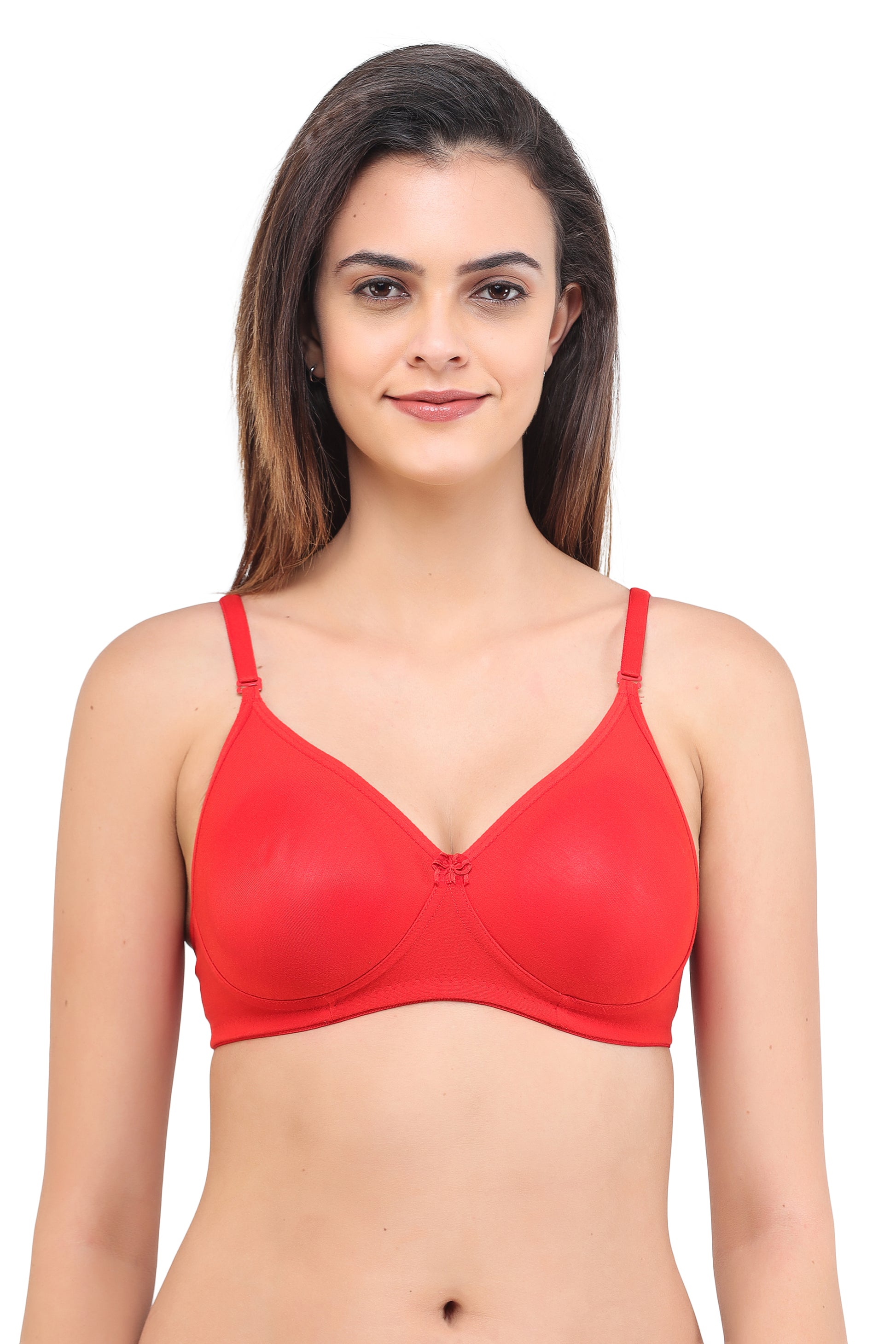 Seamless Detecheble Bra Assorted Colour 6 Pcs Pack