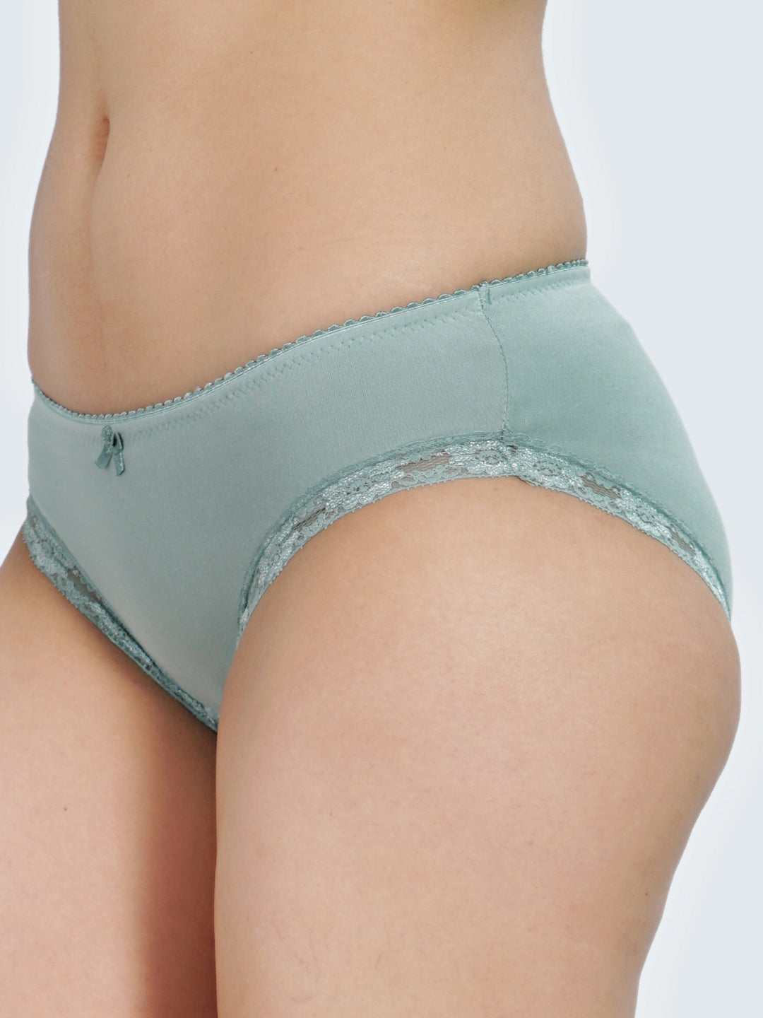 Women Full Coverage Solid Color Hipster Lycra Panty 12 pcs Pack