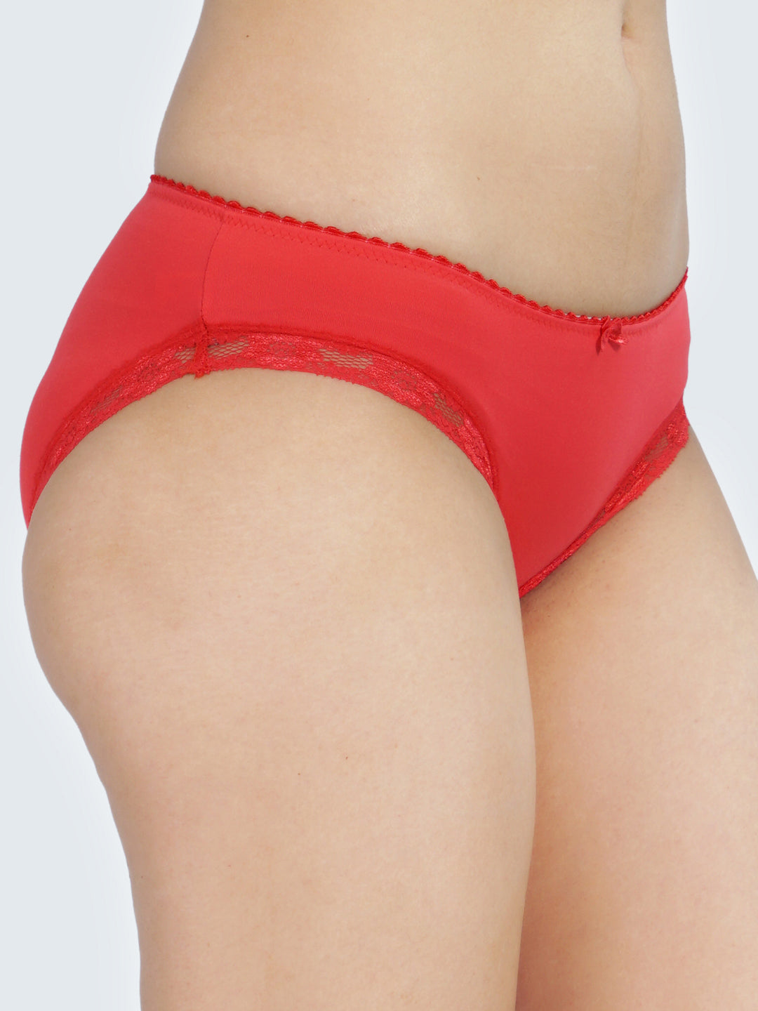 Women Full Coverage Solid Color Hipster Lycra Panty 12 pcs Pack