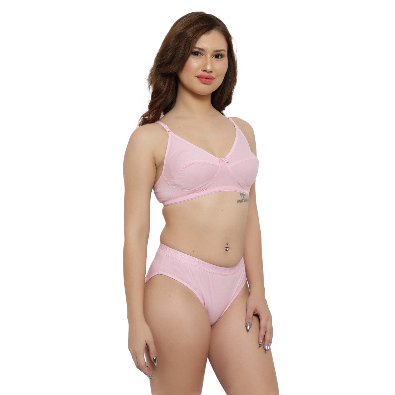 Daily Wear Bra And Panty Set Assorted Colour 4 Pcs Pack