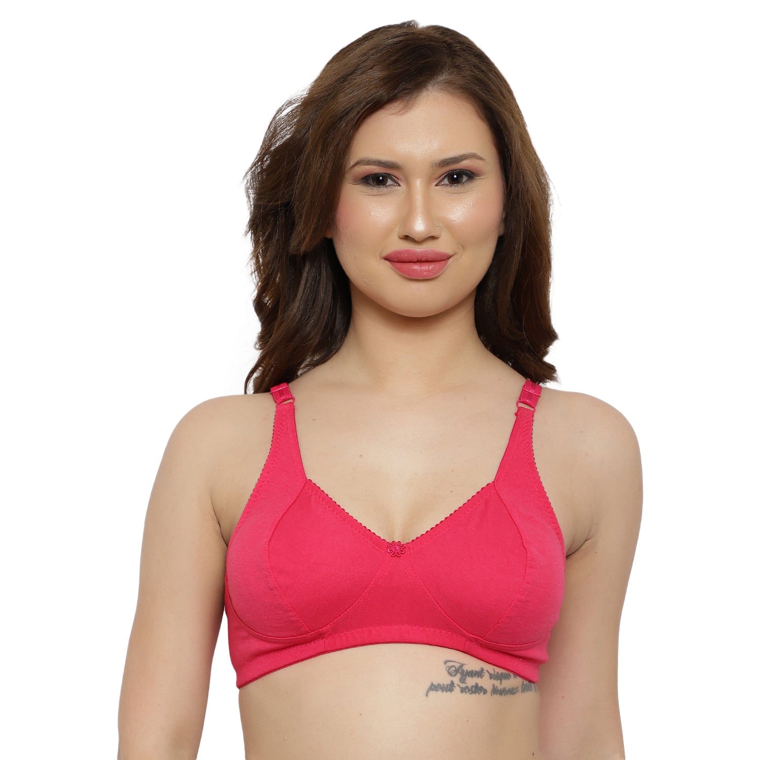 Full Coverage Bra Assorted Colour 6 Pcs Pack