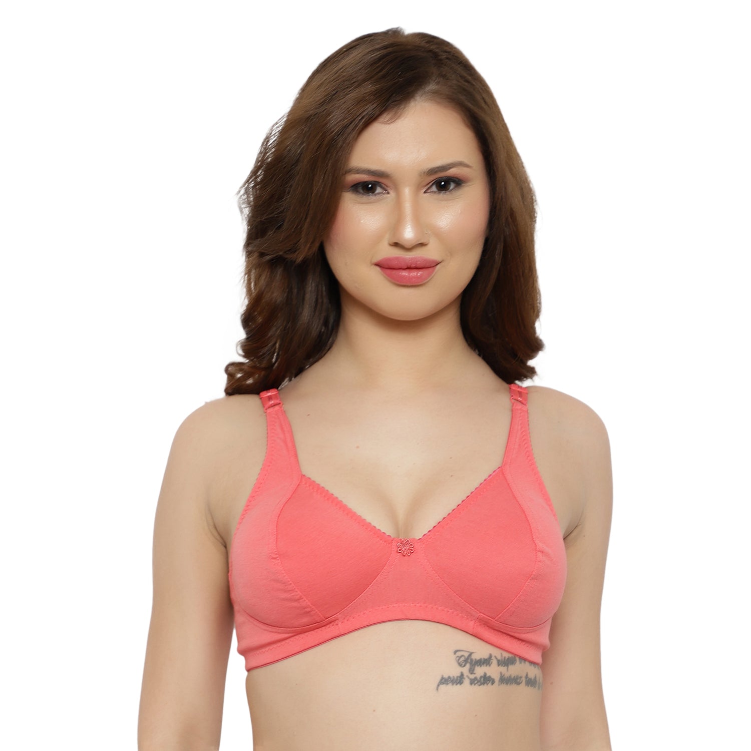 Full Coverage Bra Assorted Colour 6 Pcs Pack