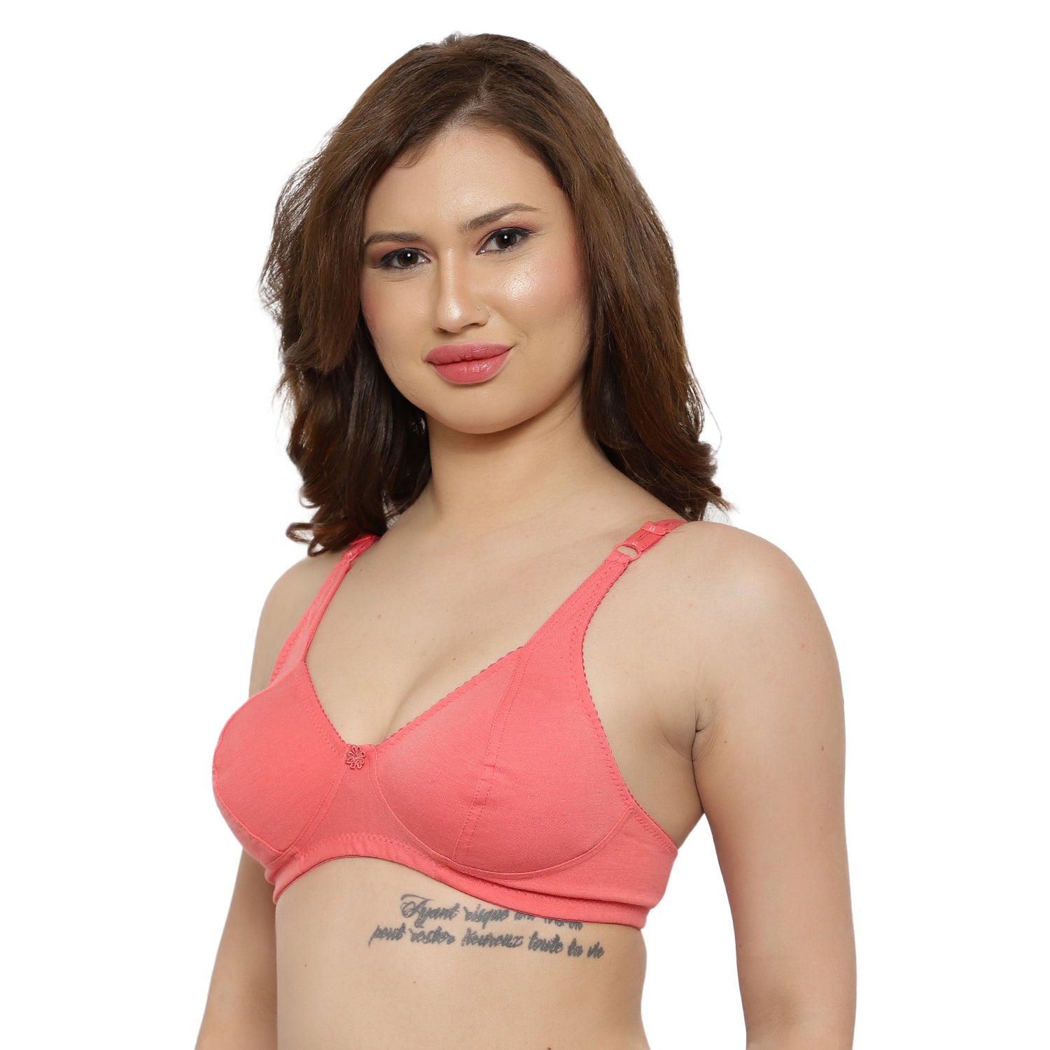 Full Coverage Bra Assorted Colour 6 Pcs Pack