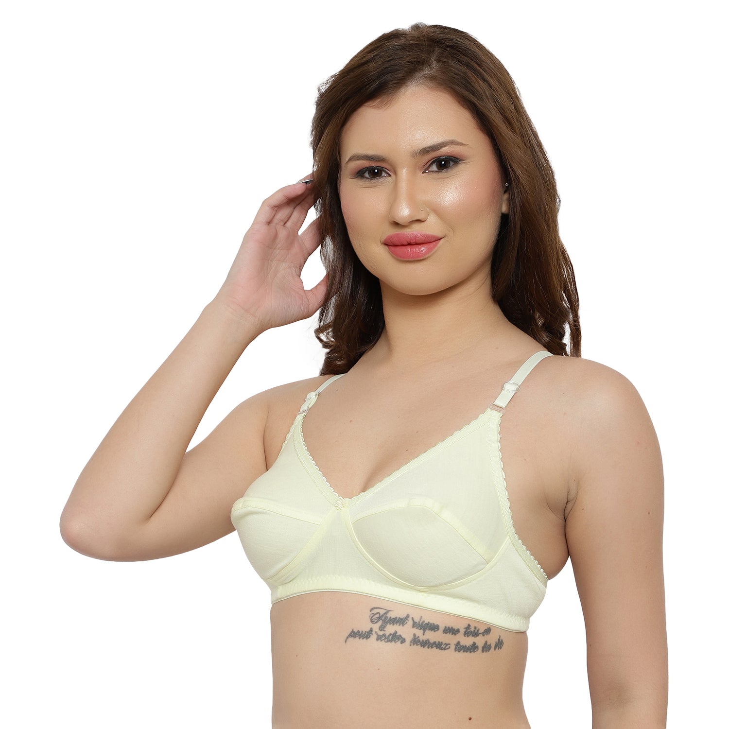 Daily Use Regular Bra Assorted Colour 6 Pcs Pack