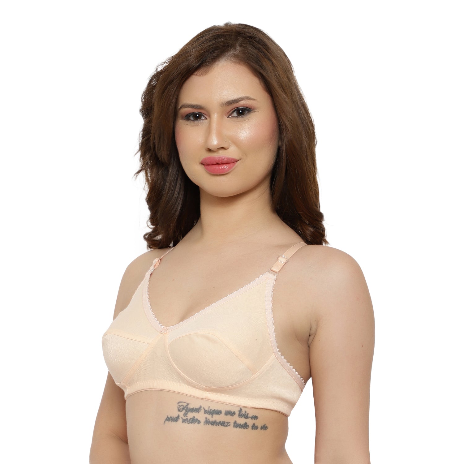 Daily Use Regular Bra Assorted Colour 6 Pcs Pack