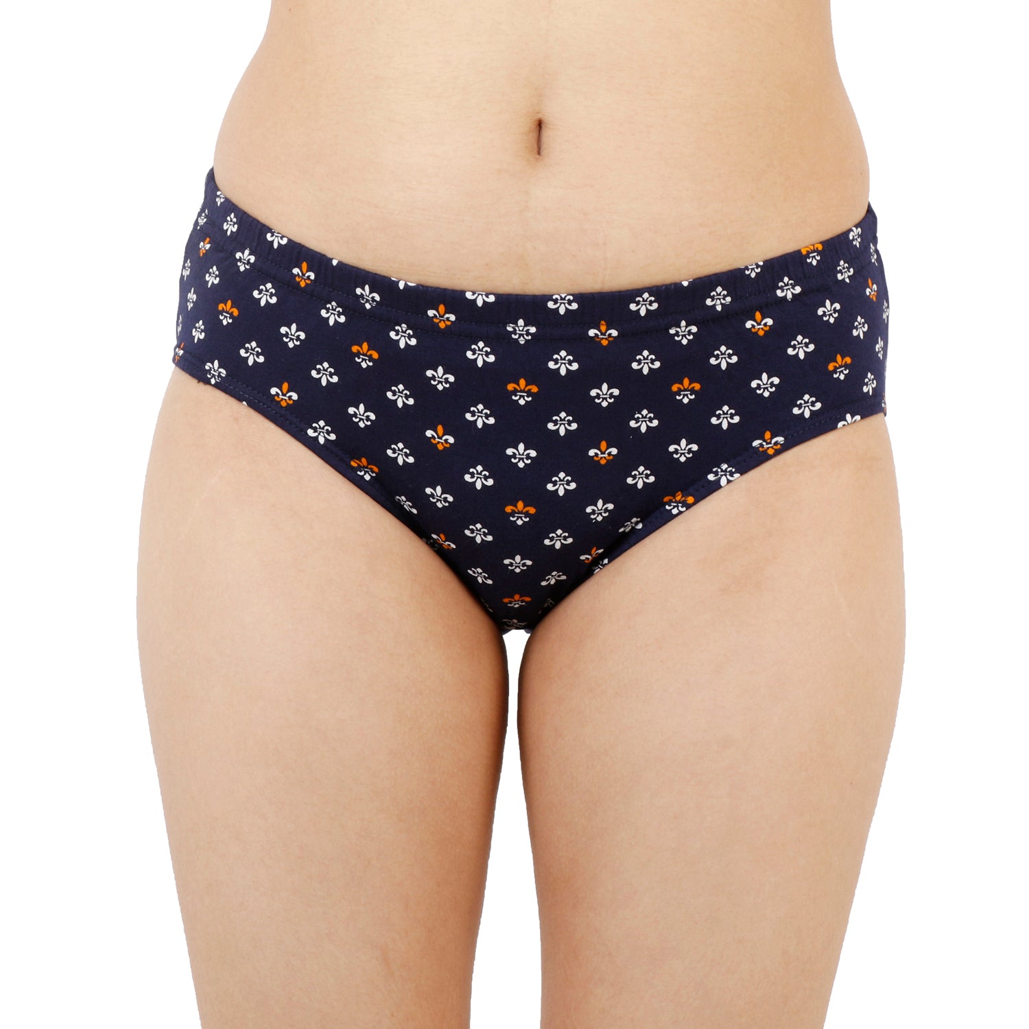 Women Full Coverage Printed Hipster Panty 12 Pcs Pack