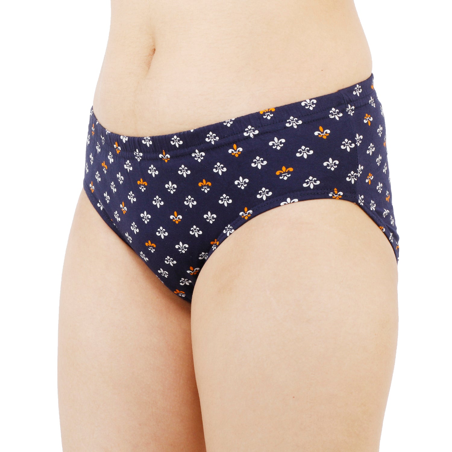 Women Full Coverage Printed Hipster Panty 12 Pcs Pack