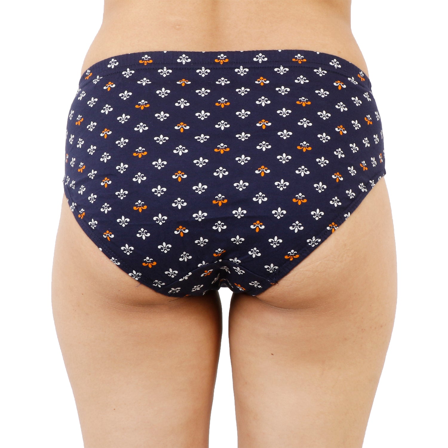Women Full Coverage Printed Hipster Panty 12 Pcs Pack