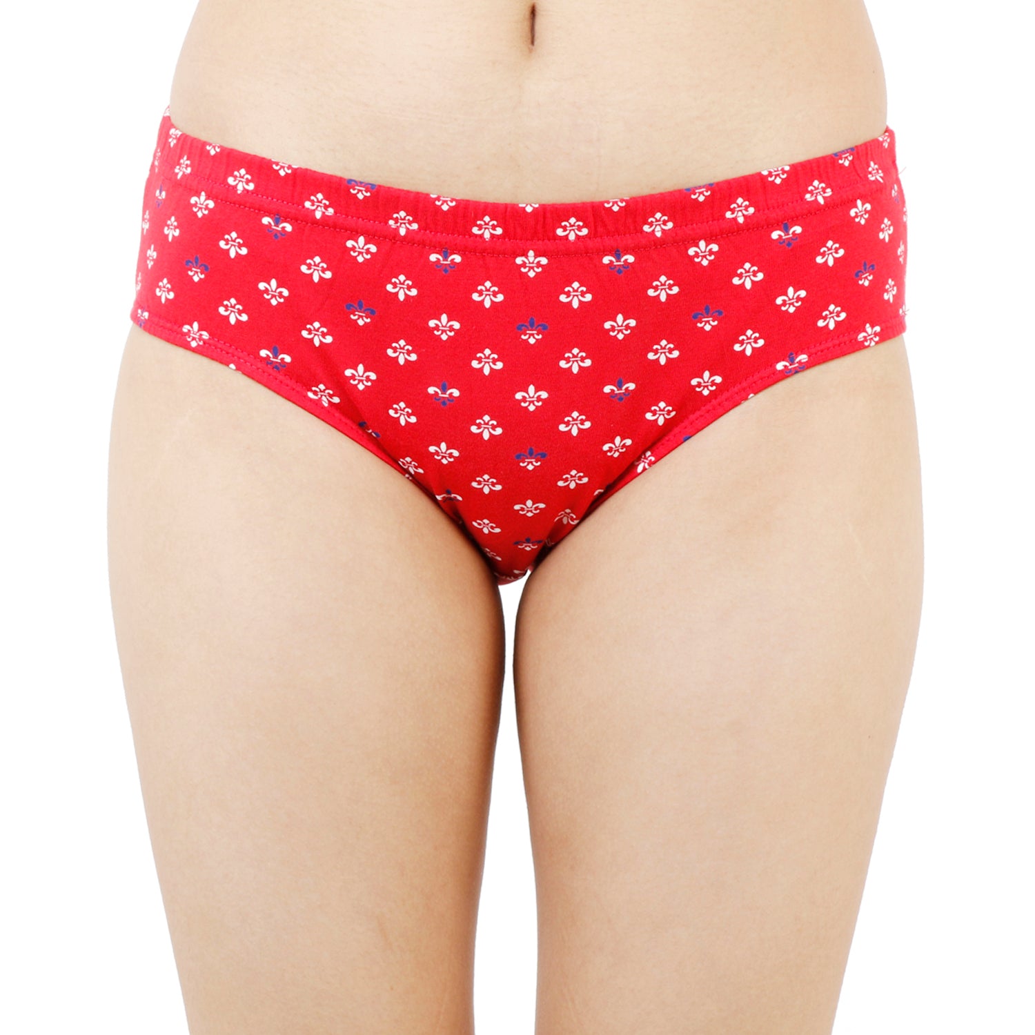 Women Full Coverage Printed Hipster Panty 12 Pcs Pack