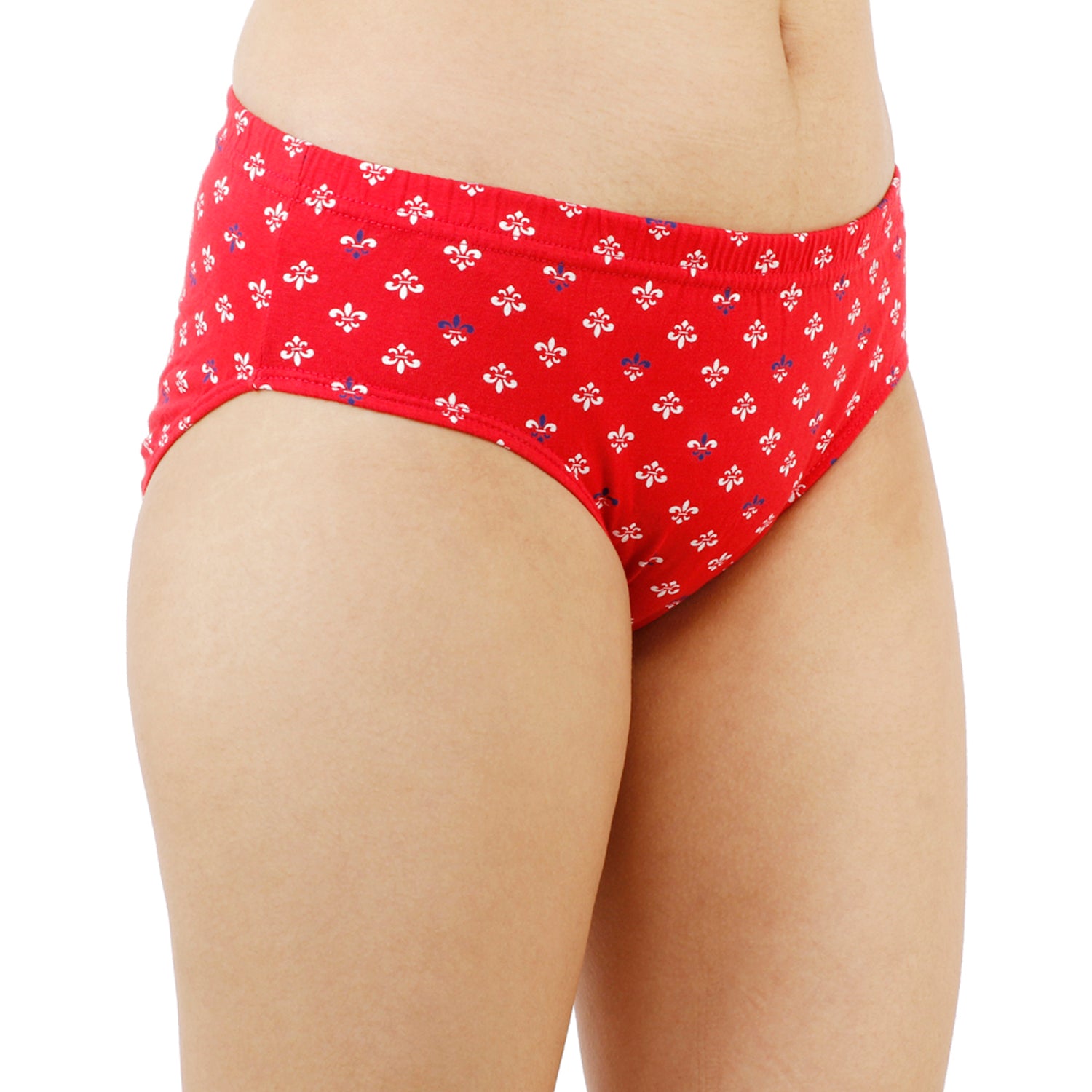 Women Full Coverage Printed Hipster Panty 12 Pcs Pack