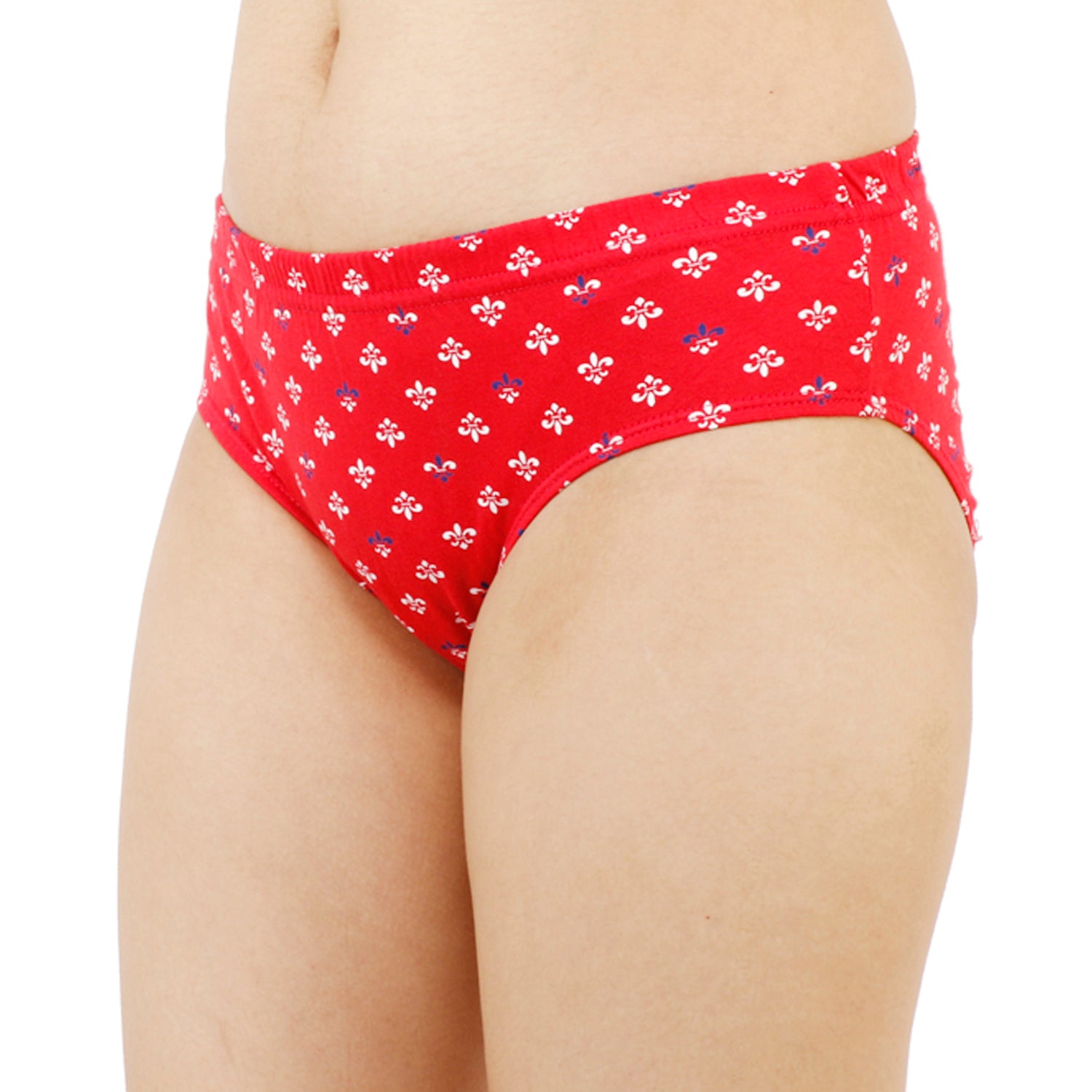 Women Full Coverage Printed Hipster Panty 12 Pcs Pack