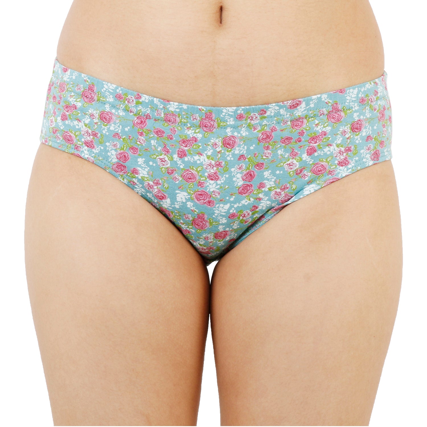 Women Full Coverage Printed Hipster Panty 12 Pcs Pack