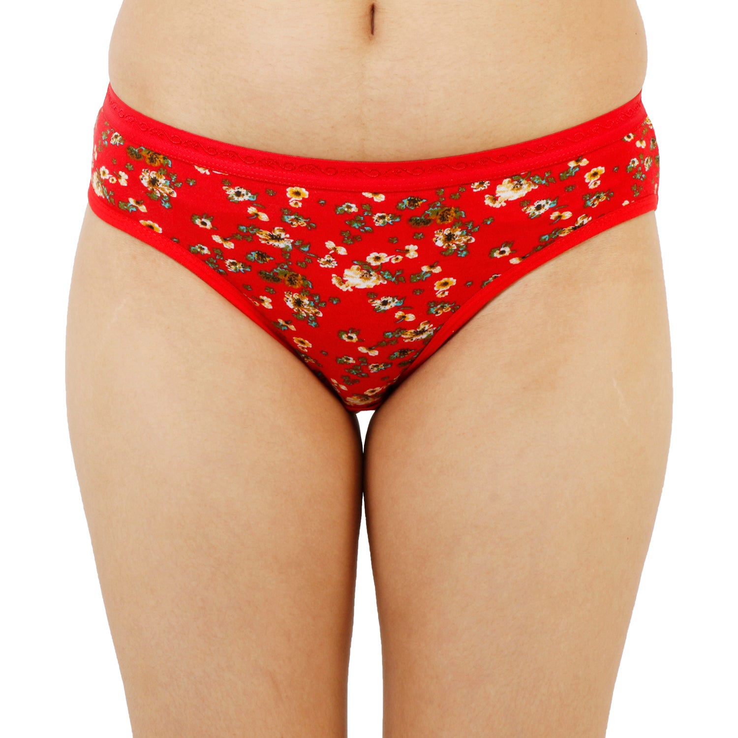 Women Full Coverage Printed Hipster Panty 12 Pcs Pack