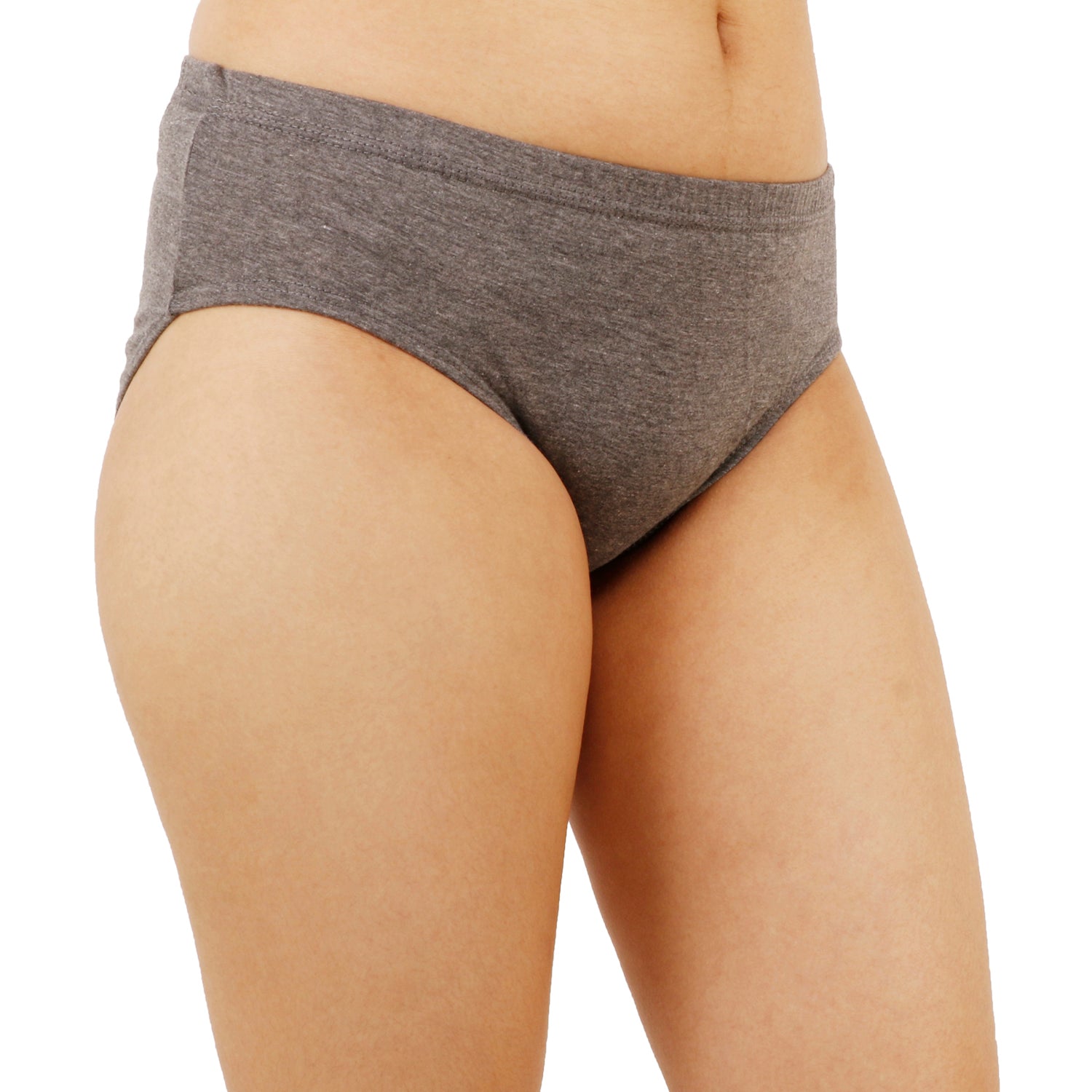 Women Full Coverage Solid Hipster Panty 12 Pcs Pack