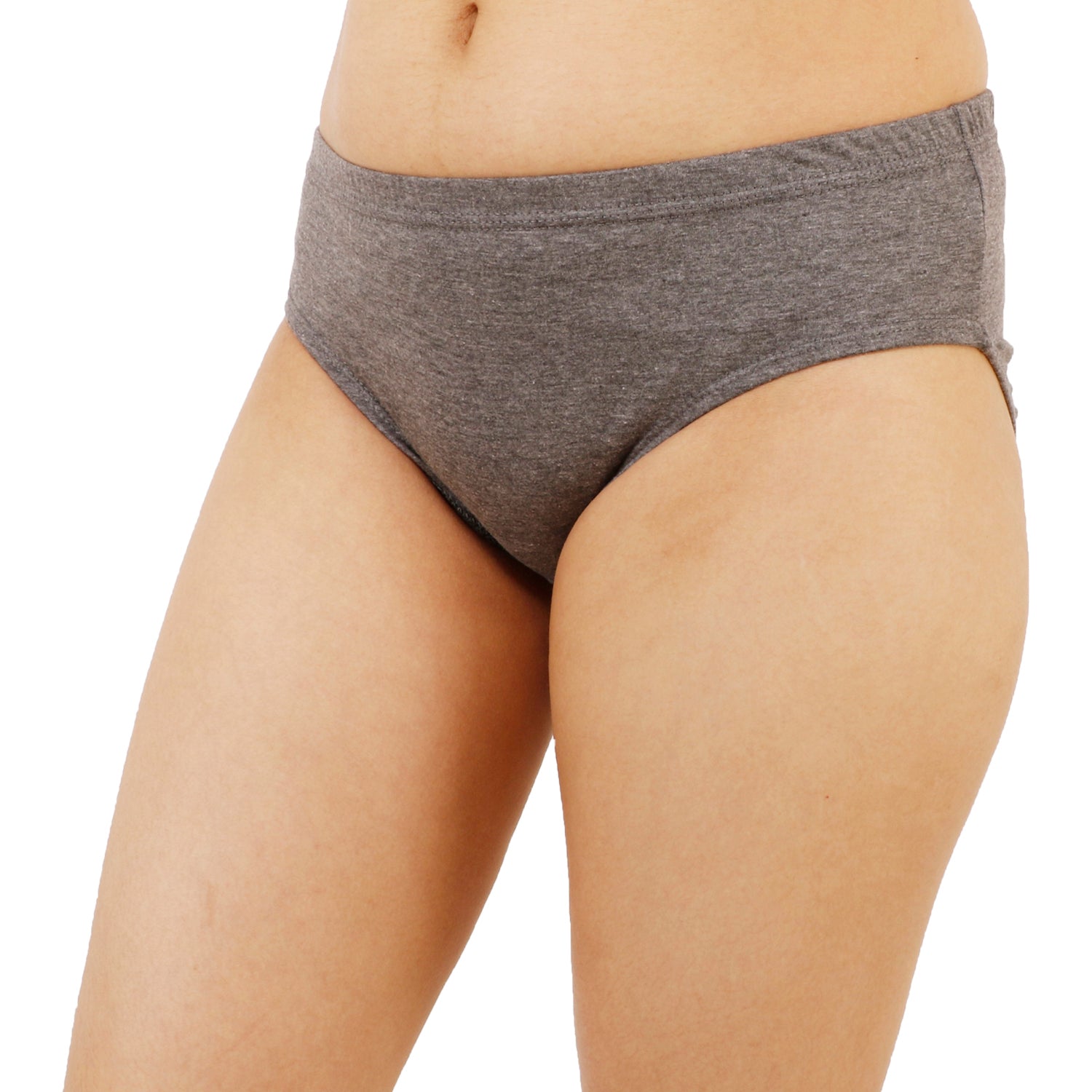 Women Full Coverage Solid Hipster Panty 12 Pcs Pack