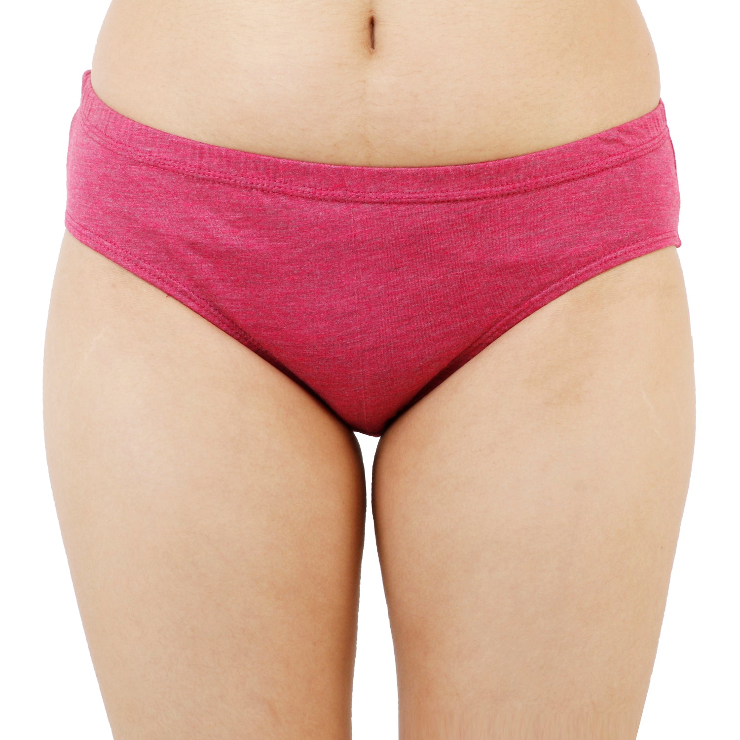 Women Full Coverage Solid Hipster Panty 12 Pcs Pack