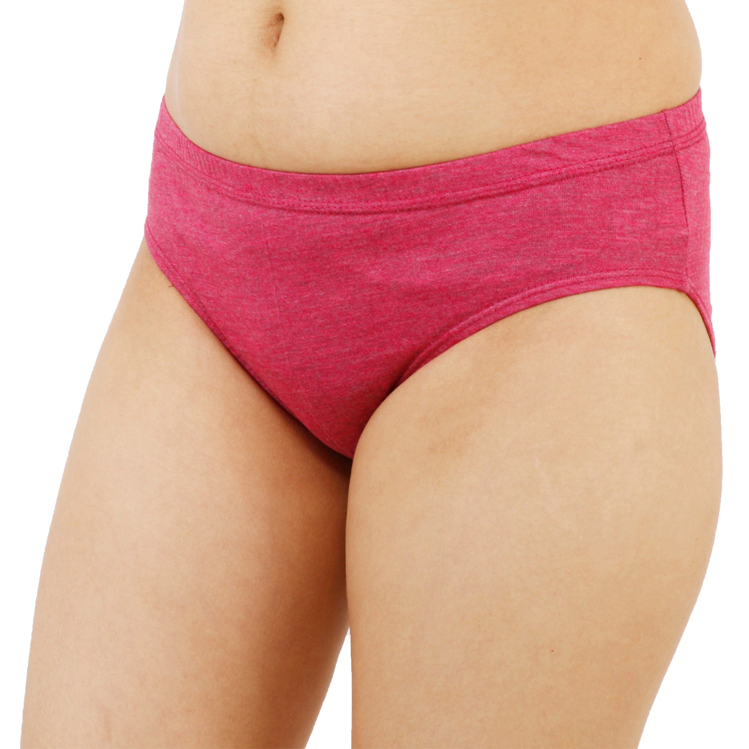 Women Full Coverage Solid Hipster Panty 12 Pcs Pack