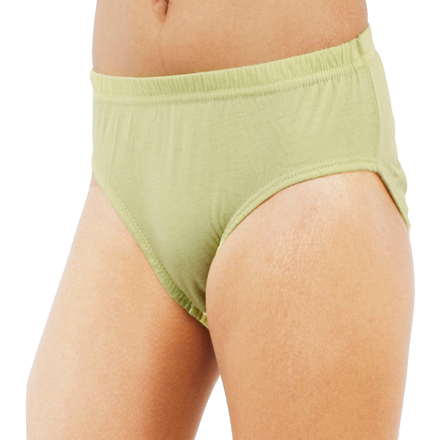 Women Full Coverage Solid Colour Hipster Panty 10 Pcs Pack