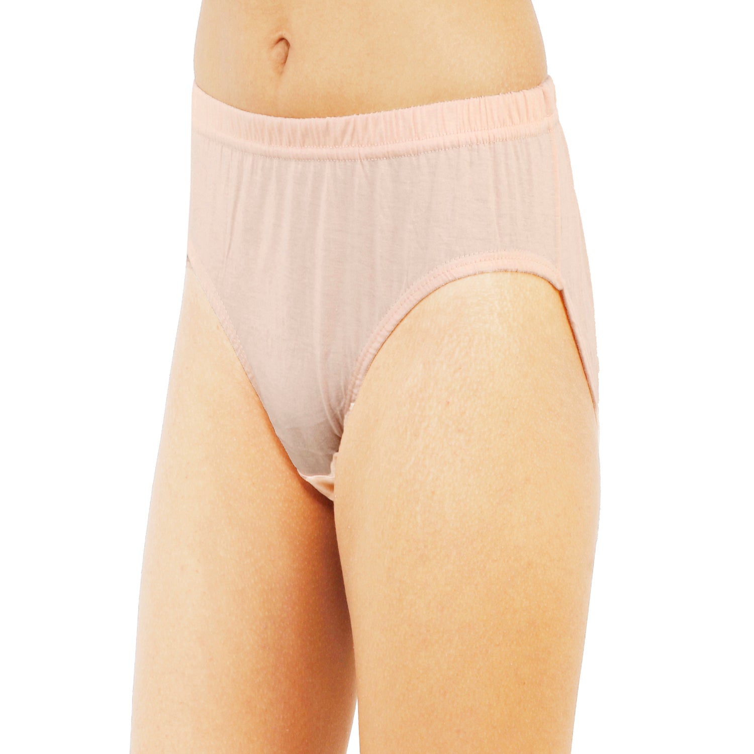 Women Full Coverage Solid Colour Hipster Panty 10 Pcs Pack