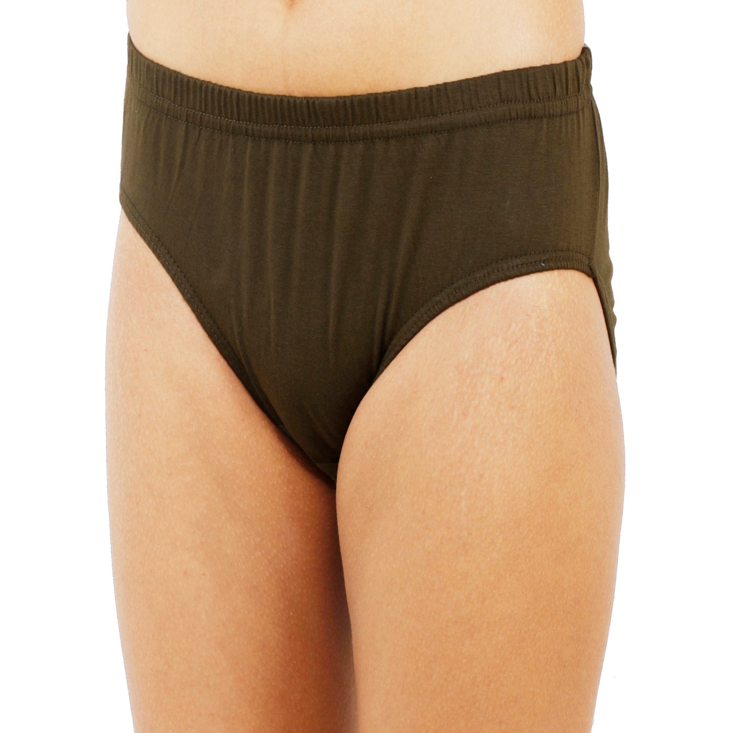 Women Full Coverage Solid Colour Hipster Panty 10 Pcs Pack