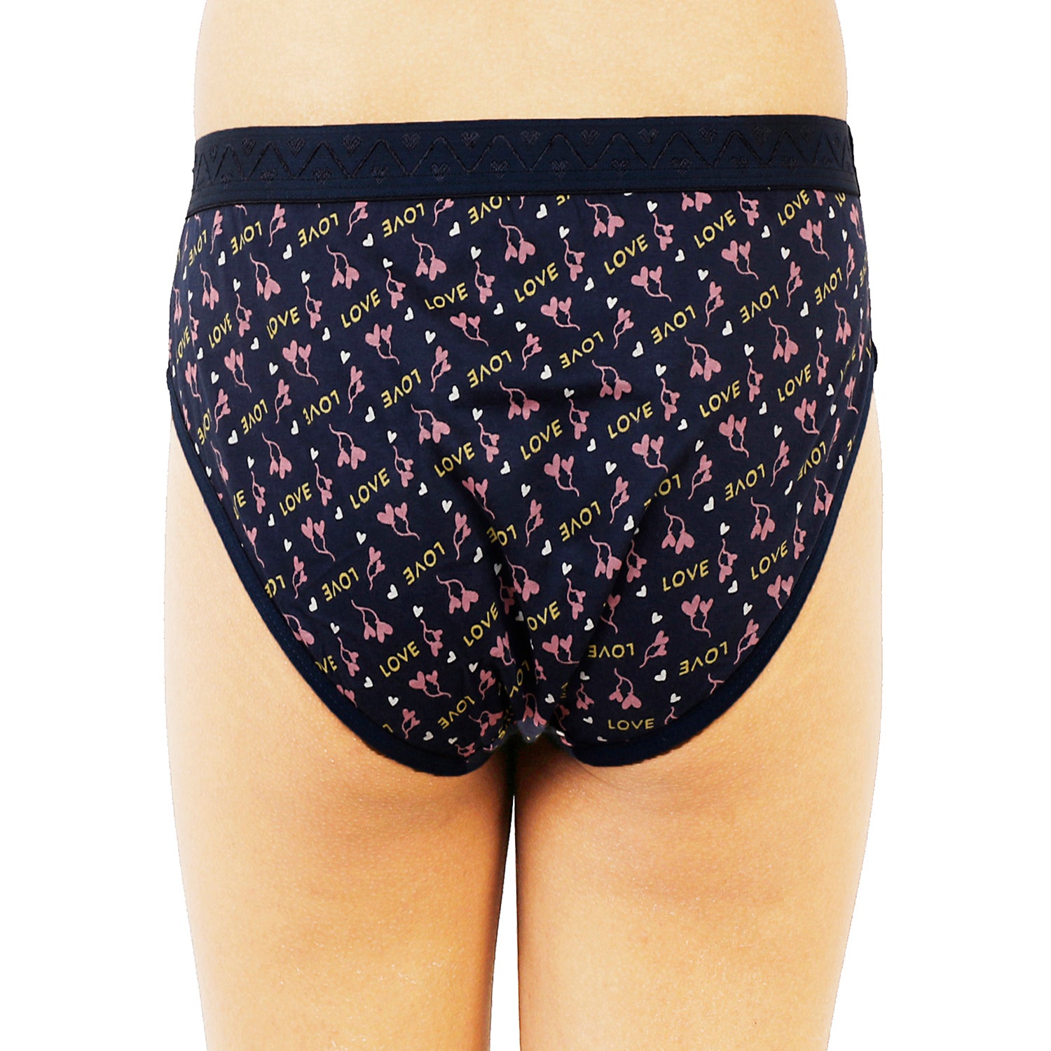 Women Full Coverage Printed Hipster Panty 12 Pcs Pack