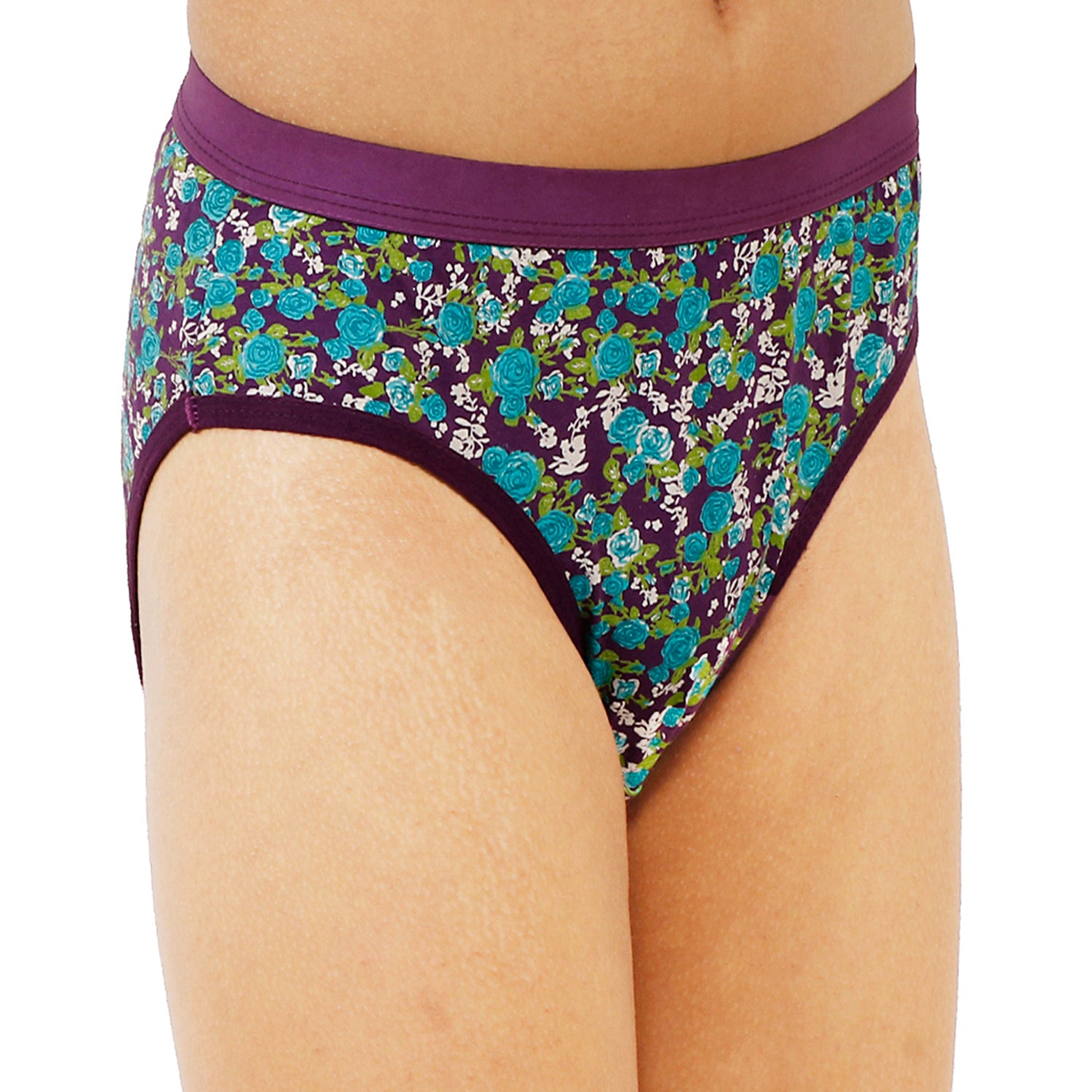 Women Full Coverage Printed Hipster Panty 12 Pcs Pack