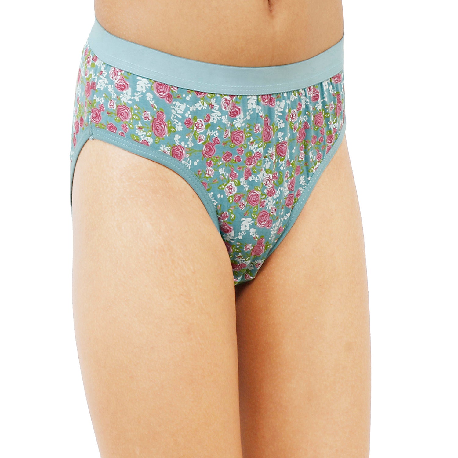 Women Full Coverage Printed Hipster Panty 12 Pcs Pack