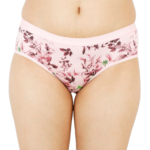 Women Full Coverage Printed Hipster Panty 12 Pcs Pack