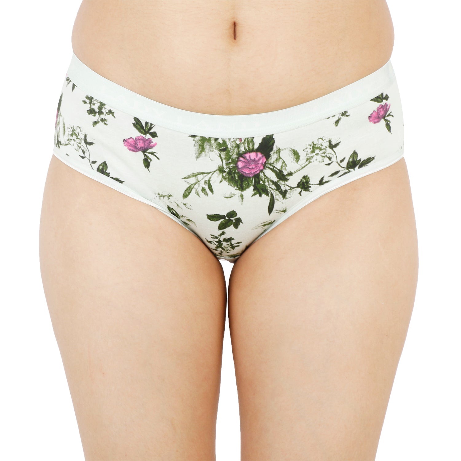 Women Full Coverage Printed Hipster Panty 12 Pcs Pack