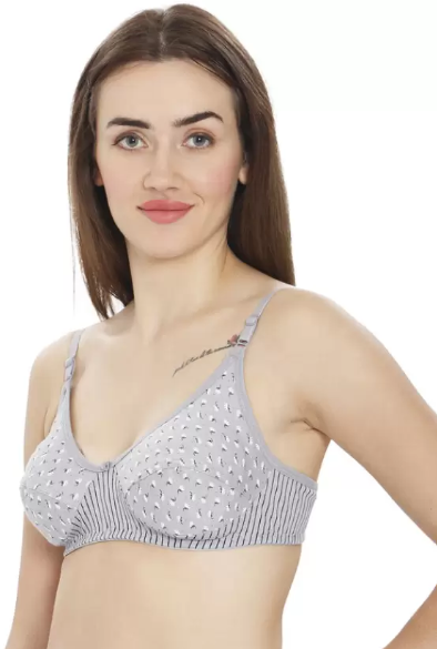 Printed Seamless Bra Assorted Colour 6 Pcs Pack