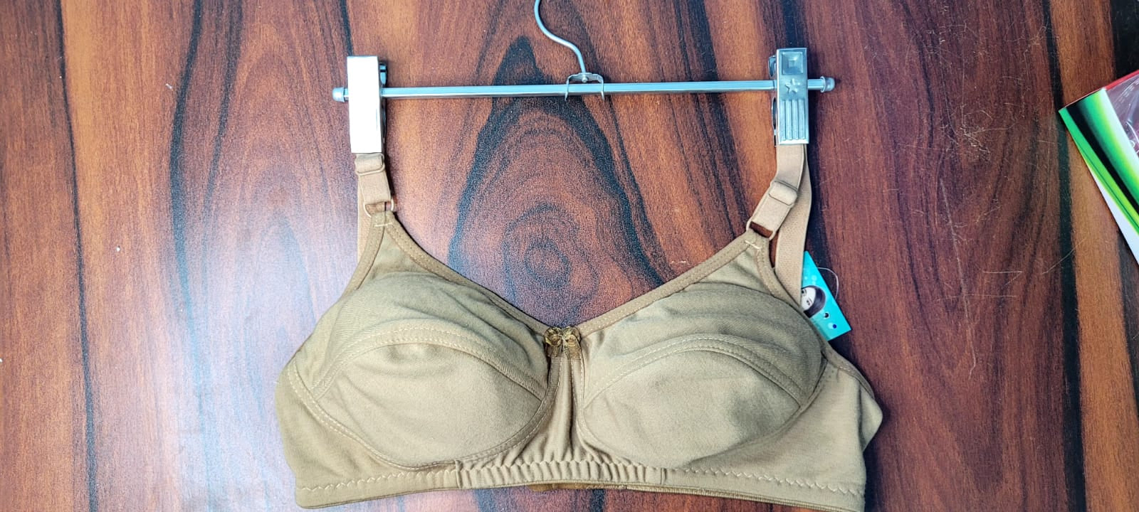 Full Coverage Printed Bra Assorted Colour 6 Pcs Pack