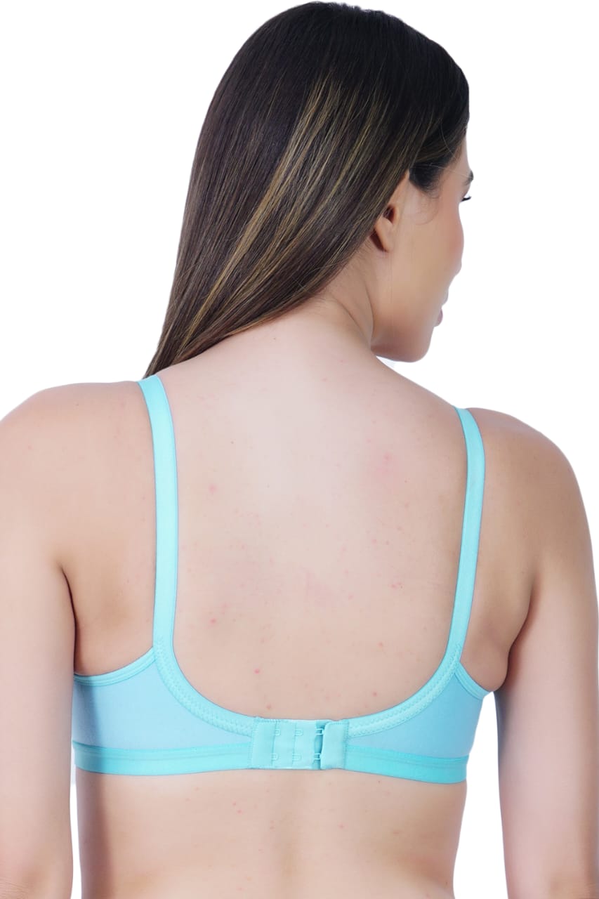 Side Support Seamless Bra Assorted Colour 6 Pcs Pack