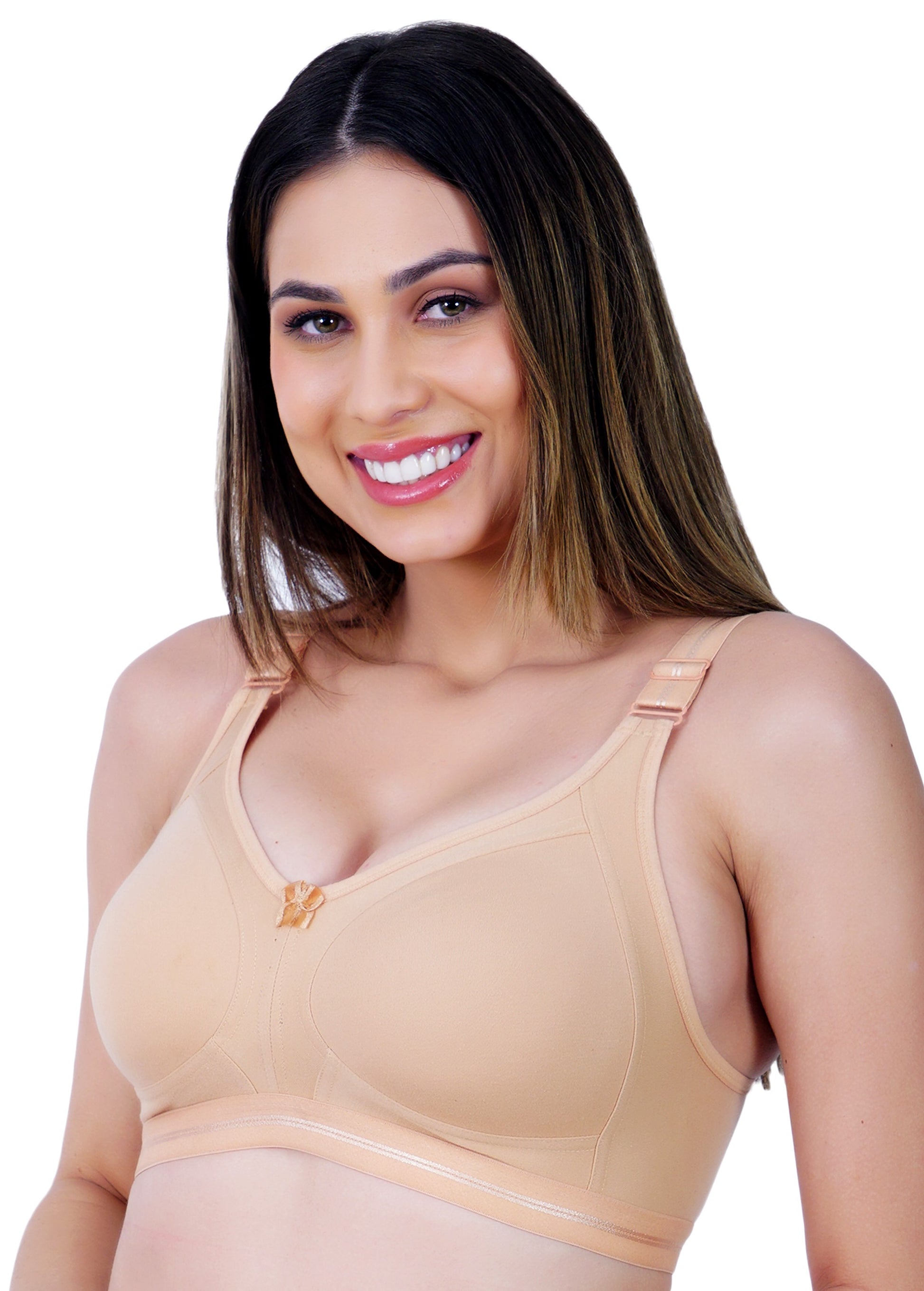 All Days Comfortable non padded Full Coverage bra Assorted colour 6 Pcs Pack